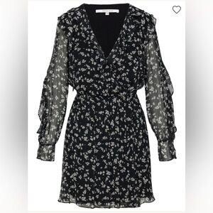 Rebecca Taylor Ditsy Floral Dress Sz Small